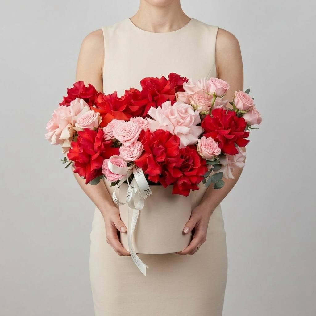 Композиция Red & Blush Passion